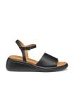 Geox sandale D MELICONIA femei, culoarea negru, toc pana, D550EA 000BC C9999