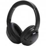 Casti audio wireless over-ear JBL Tour One M2, True Adaptive Noise Cancelling, Smart Ambient, Spatial Sound, Negru