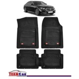 Covorase Auto TeamCar&reg; Tip Tavita Compatibile Mercedes-Benz E-Class W214 (2023&ndash;prezent) Negru Material Rezistent