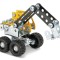 Camion cu remorca si excavator - Set constructie