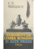 Ion Minulescu - Corigent la limba rom&acirc;nă și alte proze (editia 1989)