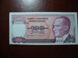 TURCIA 100 LIRE 1984 UNC
