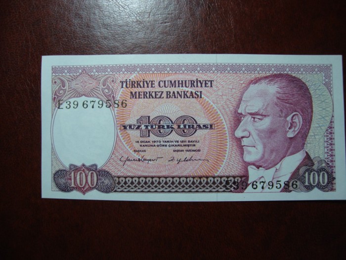 TURCIA 100 LIRE 1984 UNC