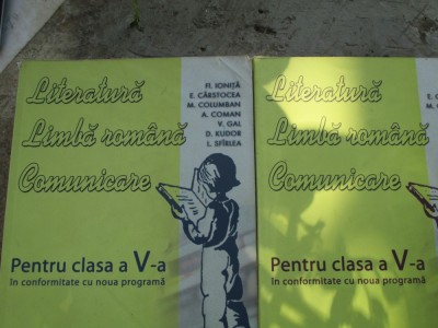 Literatura. Limba romana. Comunicare clasa a 5-a foto