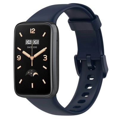Curea siliconica Edman pentru Xiaomi Mi Band 7 Pro, Albastru foto