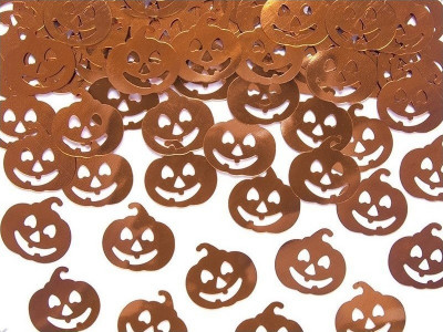 Confetti Metalizat Halloween Dovleci foto