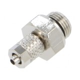 Brass Screw-On Fitting 15bar Nickel Plated