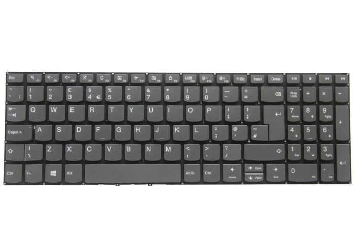 Tastatura Laptop, Lenovo, IdeaPad 3-17IML05 Type 81WC, layout UK