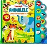 Invata animalele. Carte cu sunete