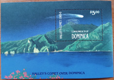 DOMINICA-&amp;#039;Cometa HALLEY&amp;#039;&amp;#039;-Colita-MNH-Nestamp foto