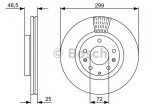 Disc frana MAZDA 6 (GH) (2007 - 2016) BOSCH 0 986 479 542