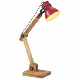 VidaXL Lampă de birou 25 W, roșu uzat, 23x18x96 cm, E27