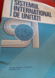 SISTEMUL INTERNATIONAL DE UNITATI T