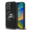 Husa pentru iPhone 16 Pro - Karl Lagerfeld Silicone MagSafe (KLHMP16LSKCHTCK) - Karl&amp;Choupette Heads