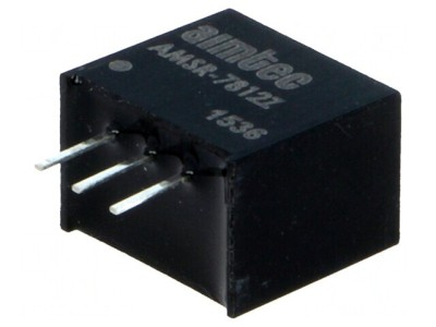 Convertor DC-DC 6W 15-34V la 12V 500mA SIP3 foto