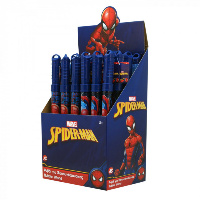BAGHETA DE BALOANE DE SAPUN SPIDERMAN SuperHeroes ToysZone
