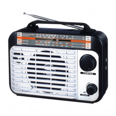 Radio Leotec Q2 cu 4 benzi radio AM/FM/SW1/SW2 , alimentare 220v si baterii foto