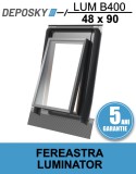 DEPOSKY LUM B400 48x90 - Fereastra luminator pentru pod cu rama inclusa