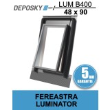 DEPOSKY LUM B400 48x90 - Fereastra luminator pentru pod cu rama inclusa