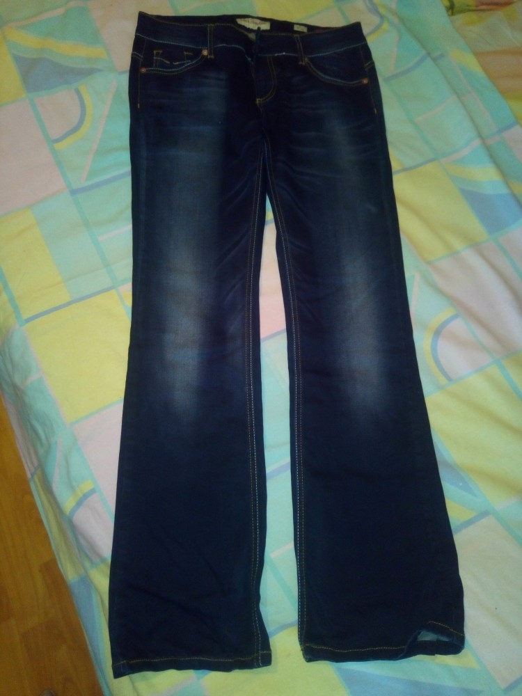 BLUGI ELASTICI DAMA , FIRMA ,, FUGA DENIM Co " ORIGINAL , marimea 29,  Albastru | Okazii.ro