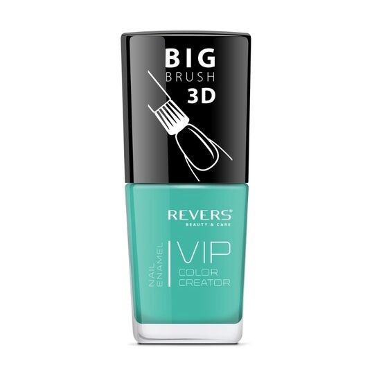 Lac de unghii Vip, 3D, Revers, verde, 12 ml, Nr 057 - mat