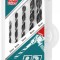 Set burghiu spirala pentru lemn Total - 5buc