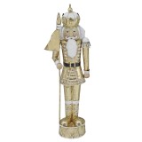Cumpara ieftin Figurina Spargatorul de Nuci metal auriu alb 14x8x40 cm