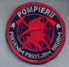 AX 1202 EMBLEMA POMPIERI -,,PREVENIM PROTEJAM SALVAM&quot; -PENTRU COLECTIONARI