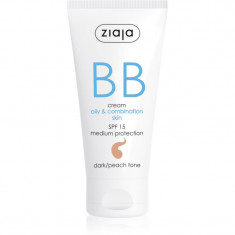 Ziaja BB Cream BB Cream pentru imperfectiunile pielii culoare Dark Peach 50 ml