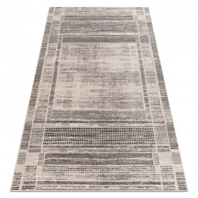 Covor L&amp;acirc;nă ANGEL 7889 / 52022 Vintage, cadru bej / gri, 240x340 cm foto