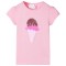 Tricou pentru copii, roz aprins, 104