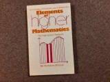 Elements of higher mathematics D. K. Faddeev, M. S. Nikulin, I. F. Sokolovsky