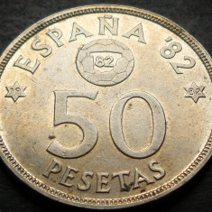 Moneda 50 PESETAS - SPANIA, anul 1982 / 1980 *cod 5085 A