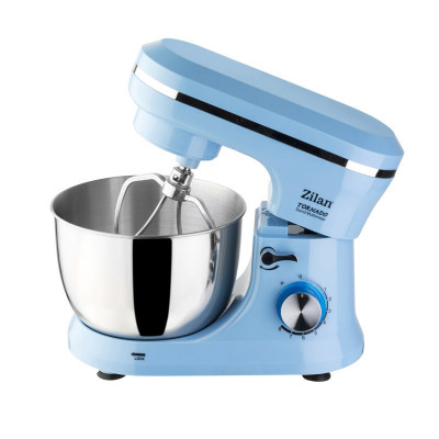 Mixer cu bol inox Tornado Zilan, 1000 W, 220 V, capacitate bol 4.5 l, 8 viteze foto