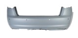 Bara spate Audi A3 (8p), 05.2003-04.2008, Model 5 Usi, Sportback, cu gauri pentru Senzori de parcare (PDC); grunduit, 8P4807303HGRU; 8P0807303HGRU, A