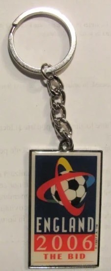 CY - Breloc fotbal &quot;ENGLAND 2006 Bid&quot; candidatura Anglia la organizarea CM 2006