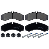 Set Placute Frana Fata Febi Iveco Daily 4 2006-2011 16705, Febi Bilstein