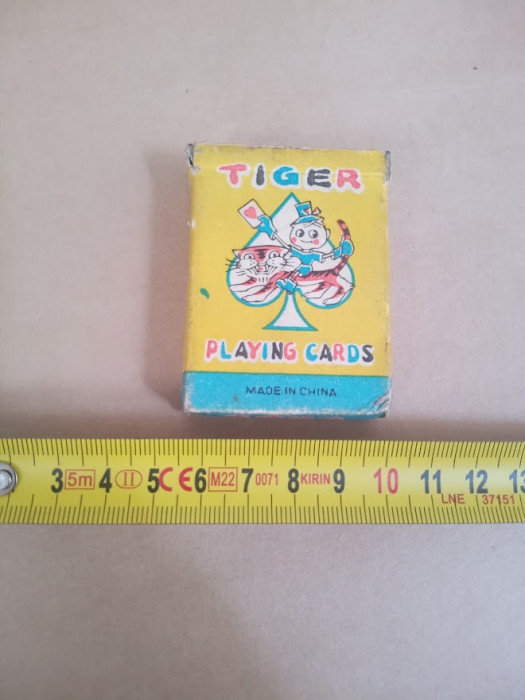 cărți de joc miniaturale 1990