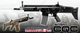 SCAR-L CQC - RECOIL SHOCK - NEXT GENERATION - BLOW-BACK - BLACK, Tokyo Marui