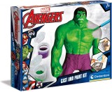 Cumpara ieftin Set creativ de modelare cu lut/ipsos si culori neon &ldquo;The Strenght of Incredible Hulk&rdquo; pentru copii, 6 ani, Clementoni 17647 Hulk Negru 1 x Lut 600 g 4
