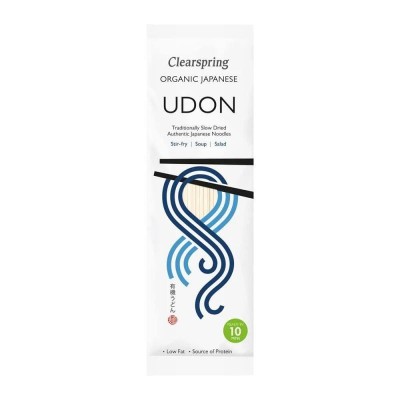 Paste Udon Din Grau Bio 200 grame Clearspring foto