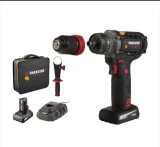 Set Mașină de &icirc;nșurubat și găurit parkside performance 12v afișaj LCD putere 80 Nm