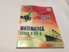 MATEMATICA CLASA A VII-A O CALATORIE PRIN LUNILE ANULUI-RF10/0 foto