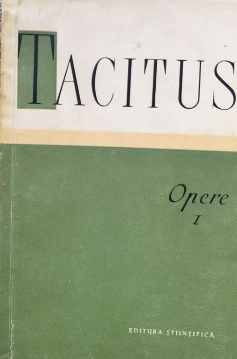 Opere Vol. 1 - P. Cornelius Tacitus , O232