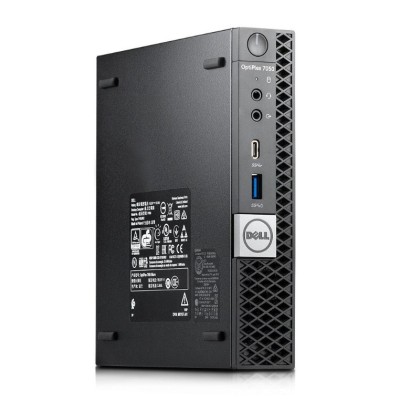 Unitate PC Second Hand, DELL OPTIPLEX 7050 MICRO PC, Procesor I5 7500T, Memorie RAM 8 GB, SSD 250 GB, Windows 11 Pro, Grad Corect foto