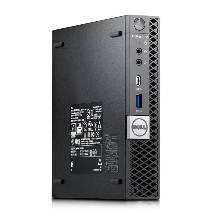 Unitate PC Second Hand, DELL OPTIPLEX 7050 MICRO PC, Procesor I5 7500T, Memorie RAM 8 GB, SSD 250 GB, Windows 11 Pro, Grad Corect