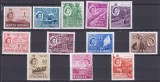 DB1 Colonii North Borneo 1954 Ocupatii 12 v. ( lipsesc 3 v. ) MLH usoare urme sarniera