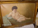 Tablou nud scoala maghiara, Ulei, Impresionism