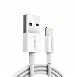 Cablu Ugreen USB - Lightning MFI 2m 2.4A Alb (20730)