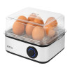 Aparat pentru fiert/prajit oua Ecg, 500 W, otel inoxidabil, 8 oua fierte, 4 oua prajite, indicator sonor, General